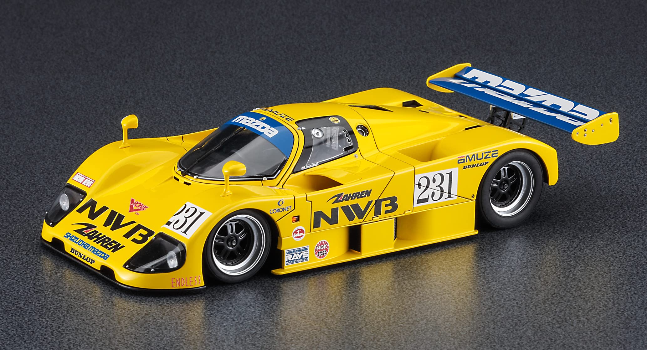 Amazon | ハセガワ 1/24 NWB マツダ 767B 1991 JSPC テストカー